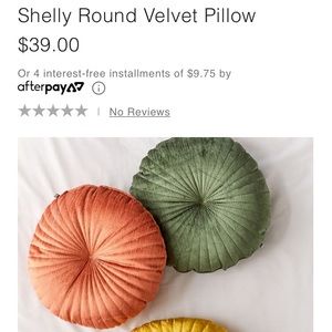 Urban Outfitters Shelley Velvet Pillow | Green
